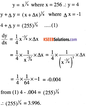 2nd PUC Maths Question Bank Chapter 6 Application of Derivatives Ex 6.4.9
