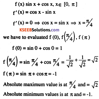 2nd PUC Maths Question Bank Chapter 6 Application of Derivatives Ex 6.5.12
