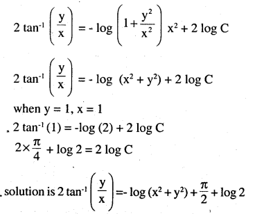 2nd PUC Maths Question Bank Chapter 9 Differential Equations Ex 9.5.20