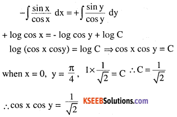 2nd PUC Maths Question Bank Chapter 9 Differential Equations Miscellaneous Exercise 11