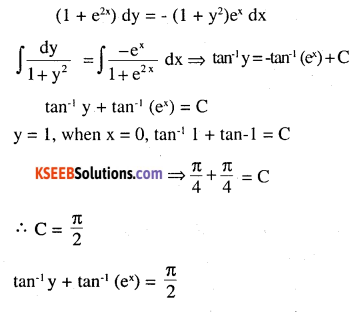 2nd PUC Maths Question Bank Chapter 9 Differential Equations Miscellaneous Exercise 12