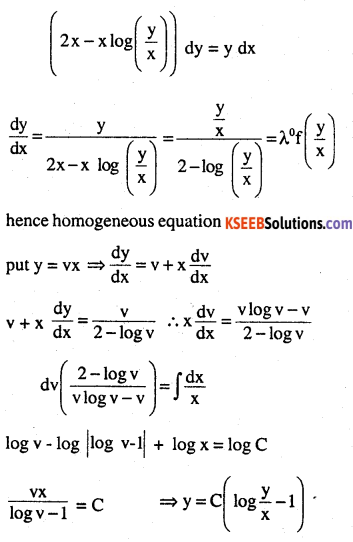 2nd PUC Maths Question Bank Chapter 9 Differential Equations Miscellaneous Exercise 29