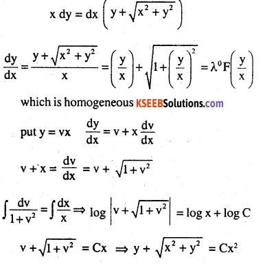 2nd PUC Maths Question Bank Chapter 9 Differential Equations Miscellaneous Exercise 33