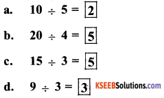 KSEEB Solutions for Class 5 Maths Chapter 2 Division 1