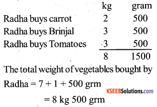 KSEEB Solutions for Class 5 Maths Chapter 6 Weight and Volume 13