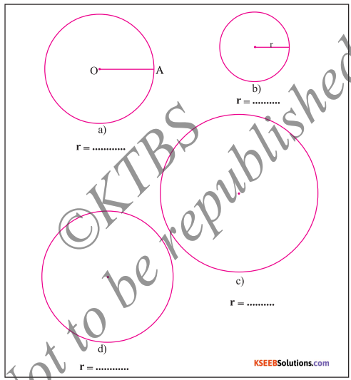 KSEEB Solutions for Class 5 Maths Chapter 7 Circles 6