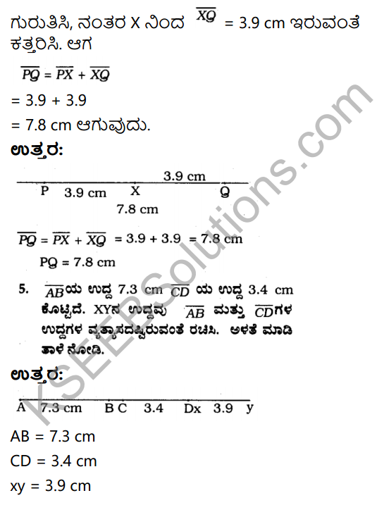 KSEEB Solutions for Class 6 Maths Chapter 14 Prayogika Rekhaganita Ex 14.2 3