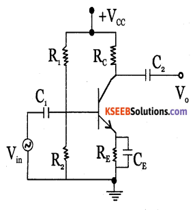 2nd PUC Electronics Question Bank Chapter 3 Transistor Amplifiers 6