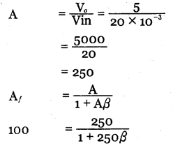 2nd PUC Electronics Question Bank Chapter 4 Feedback in Amplifiers 19