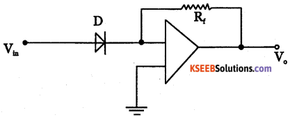2nd PUC Electronics Question Bank Chapter 5 Operational Amplifiers(OP-Amp) 12