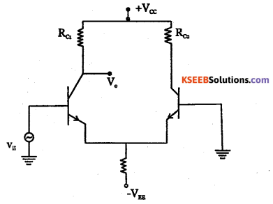 2nd PUC Electronics Question Bank Chapter 5 Operational Amplifiers(OP-Amp) 38
