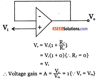 2nd PUC Electronics Question Bank Chapter 5 Operational Amplifiers(OP-Amp) 7