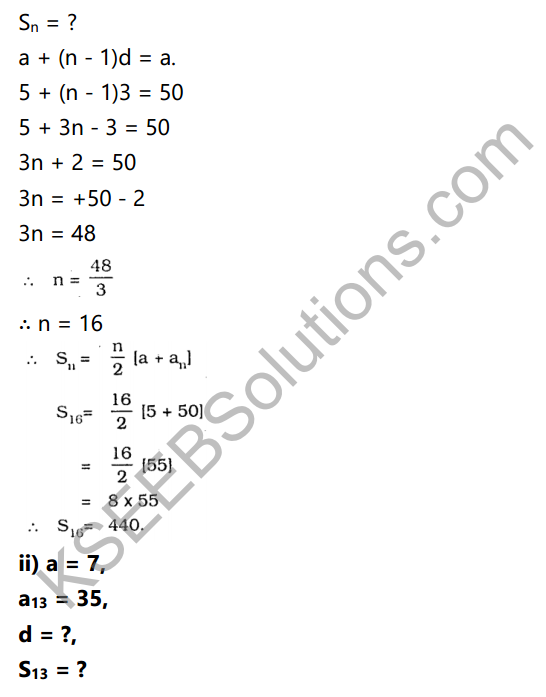 KSEEB Solutions for Class 10 Maths Chapter 1 Arithmetic Progressions Ex 1.3 in Kannada 8