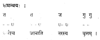 KSEEB Solutions for Class 10 Sanskrit नंदिनी Chapter 17 छन्दः 11