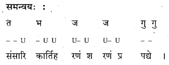 KSEEB Solutions for Class 10 Sanskrit नंदिनी Chapter 17 छन्दः 13