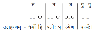 KSEEB Solutions for Class 10 Sanskrit नंदिनी Chapter 17 छन्दः 3