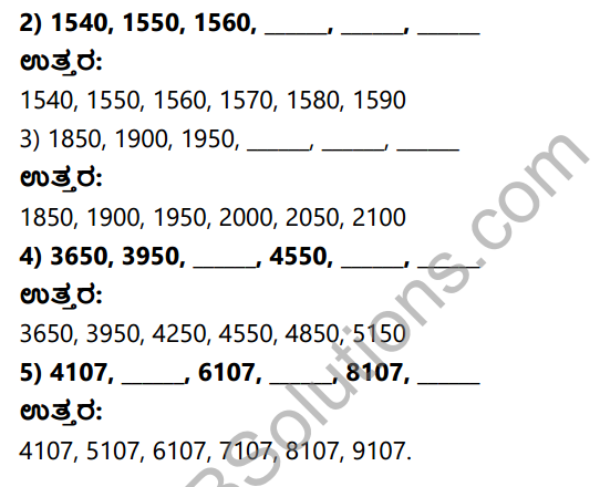 KSEEB Solutions for Class 4 Maths Chapter 2 Numbers in Kannada 18