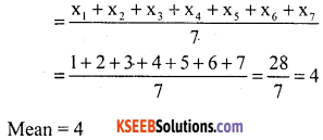 KSEEB Solutions for Class 10 Maths Chapter 13 Statistics Additional Questions 6