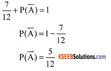 KSEEB Solutions for Class 10 Maths Chapter 14 Probability Additional Questions 15