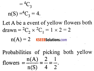 KSEEB Solutions for Class 10 Maths Chapter 14 Probability Additional Questions 16