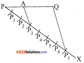 KSEEB Solutions for Class 10 Maths Chapter 6 Constructions Additional Questions 2