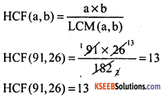 KSEEB Solutions for Class 10 Maths Chapter 8 Real Numbers Additional Questions 2