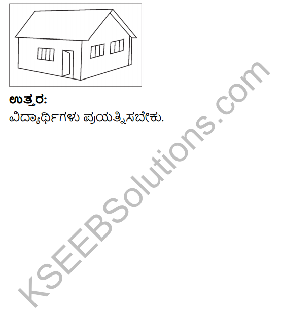 KSEEB Solutions for Class 3 EVS Chapter 9 Pretty House in Kannada 8
