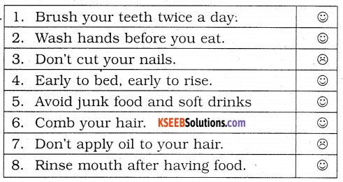 KSEEB Solutions for Class 3 English Chapter 2 Head, Shoulders, Knees and Toes 601