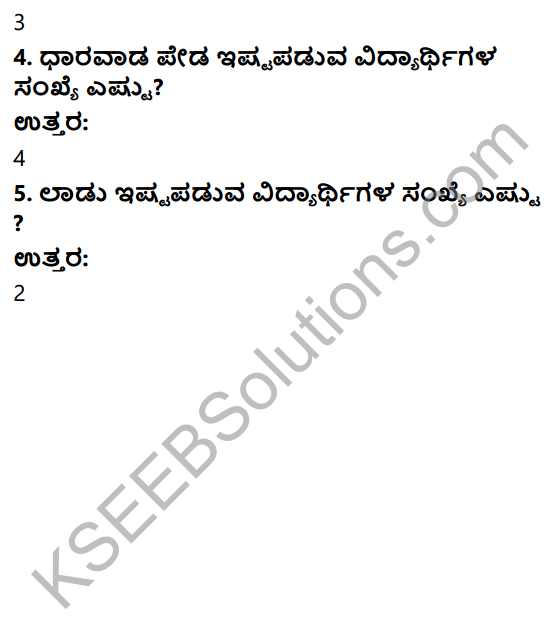 KSEEB Solutions for Class 3 Maths Chapter 11 Data Handling in Kannada 5