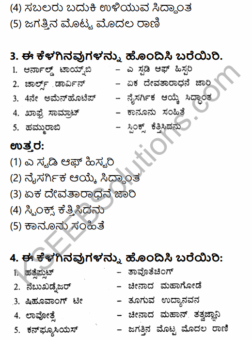 1st PUC History Question Bank Chapter 3 History of Ancient Civilization in Kannada 72