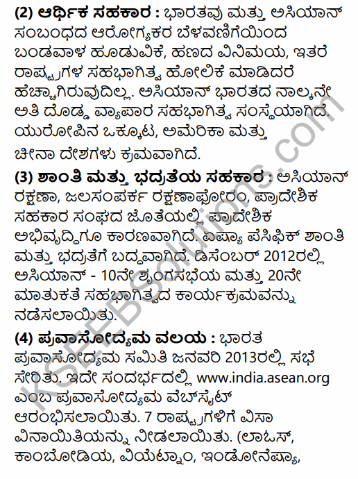 2nd PUC Political Science Question Bank Chapter 8 International Relations and Politics in Kannada 101