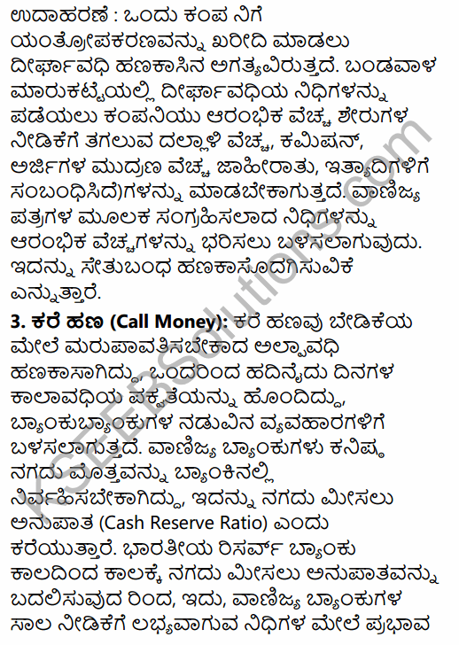 2nd PUC Business Studies Question Bank Chapter 10 Financial Market in Kannada 21