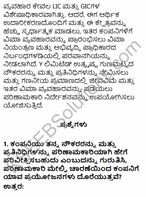 2nd PUC Business Studies Question Bank Chapter 7 Directing in Kannada 36