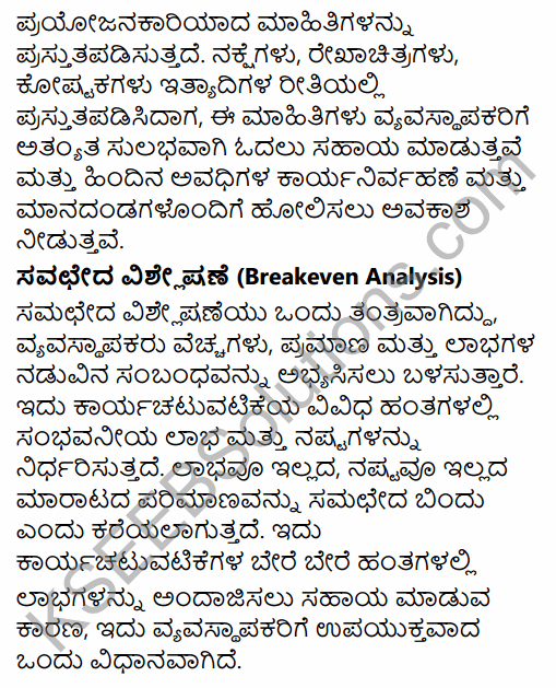 2nd PUC Business Studies Question Bank Chapter 8 Controlling in Kannada 19