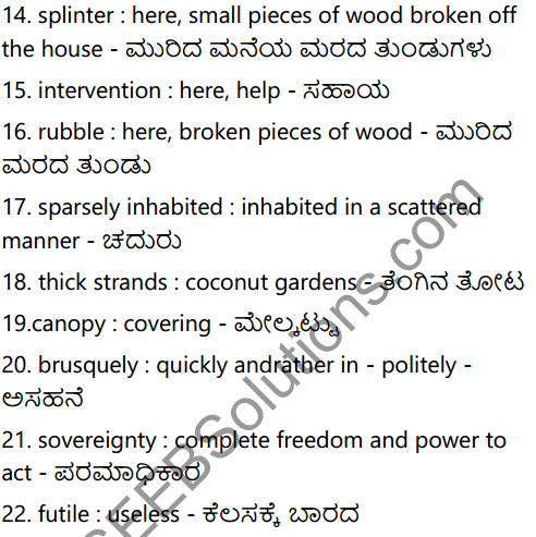 The Town by the Sea Summary in Kannada 5