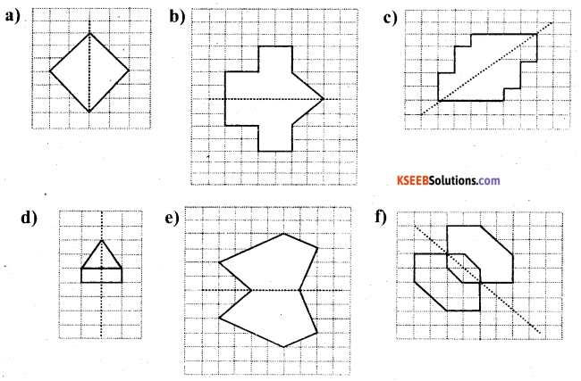 KSEEB Solutions for Class 6 Maths Chapter 13 Symmetry Ex 13.1 51