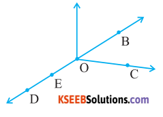 KSEEB Solutions for Class 6 Maths Chapter 4 Basic Geometrical Ideas Ex 4.1 1