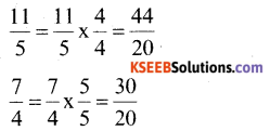 KSEEB Solutions for Class 6 Maths Chapter 7 Fractions Ex 7.6 41