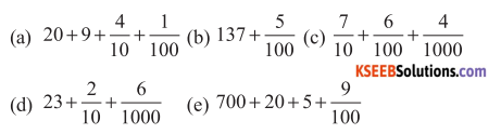 KSEEB Solutions for Class 6 Maths Chapter 8 Decimals Ex 8.2 71