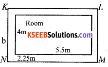 KSEEB Solutions for Class 7 Maths Chapter 11 Perimeter and Area Ex 11.4 62