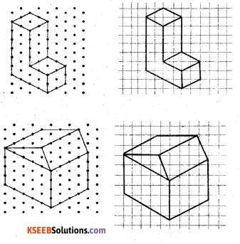 KSEEB Solutions for Class 7 Maths Chapter 15 Visualising Solid Shapes Ex 15.2 5