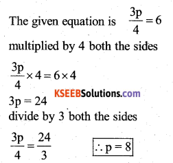 KSEEB Solutions for Class 7 Maths Chapter 4 Simple Equations Ex 4.2 40