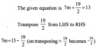 KSEEB Solutions for Class 7 Maths Chapter 4 Simple Equations Ex 4.3 22