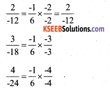 KSEEB Solutions for Class 7 Maths Chapter 9 Rational Numbers Ex 9.1 22