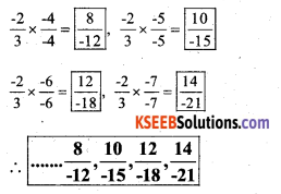 KSEEB Solutions for Class 7 Maths Chapter 9 Rational Numbers Ex 9.1 26