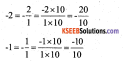 KSEEB Solutions for Class 7 Maths Chapter 9 Rational Numbers Ex 9.1 4