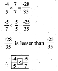 KSEEB Solutions for Class 7 Maths Chapter 9 Rational Numbers Ex 9.1 59