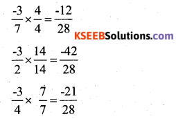 KSEEB Solutions for Class 7 Maths Chapter 9 Rational Numbers Ex 9.1 84