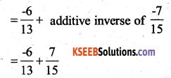 KSEEB Solutions for Class 7 Maths Chapter 9 Rational Numbers Ex 9.2 23