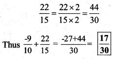 KSEEB Solutions for Class 7 Maths Chapter 9 Rational Numbers Ex 9.2 62